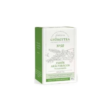 Györgytea Fehér Akácvirágos Teakeverék 50 g