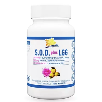 NapfényVitamin SOD plus LGG 60 kapszula Szuperoxid-dizmutáz enzim + LGG élőflóra
