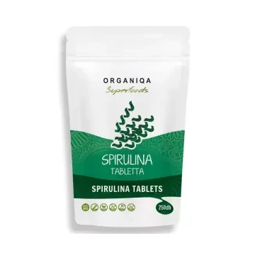 Organiqa bio spirulina tabletta 250 db
