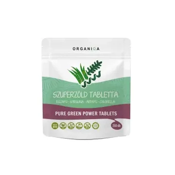 Organiqa bio szuperzöld tabletta 250 db