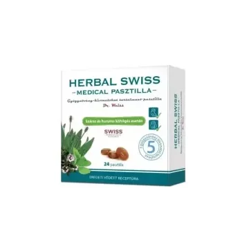 Herbal Swiss Medical pasztilla 24 db