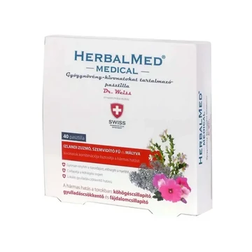 HERBALMED Medical pasztilla 40 db