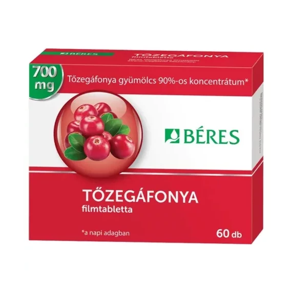 Béres tőzegáfonya filmtabletta 60 db