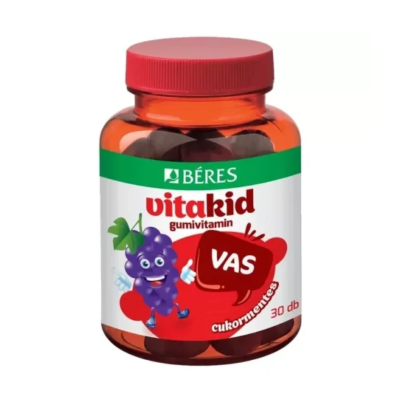 Béres vitakid vas gumivitamin 30 db