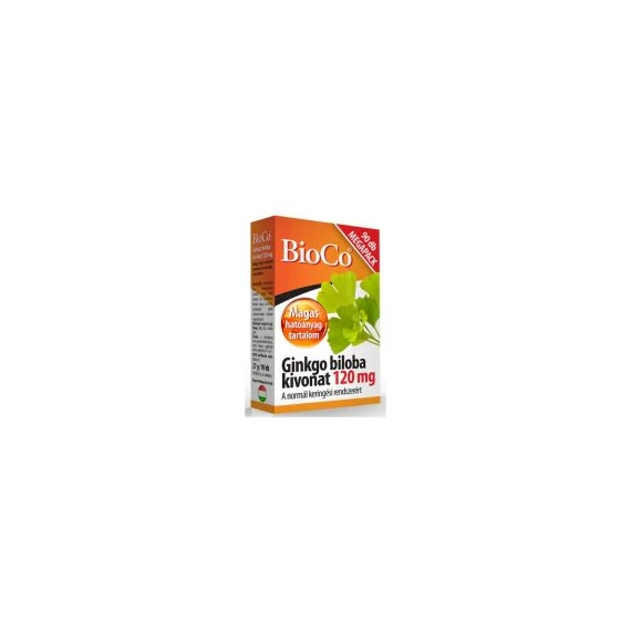 BioCo Gingko Biloba kivonat 120 mg MEGAPACK 90db