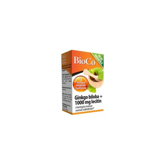 BioCo Gingko Biloba (60mg) + Lecitin (1000mg) MEGAP.90db