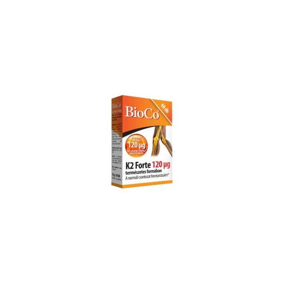 BioCo K2-vitamin FORTE 120mcg 60db