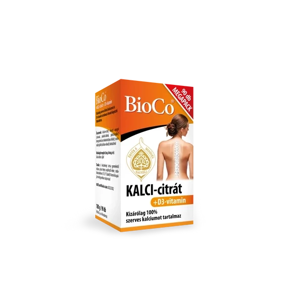 BioCo KALCI-citrát+D3-vitamin 90db