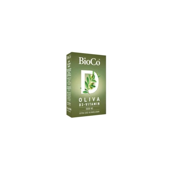 BioCo OLIVA D3-vitamin 3000 NE (lágyzselatin kapszula) 60db