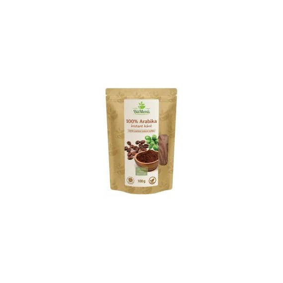 BioMenü Bio Arabica instant kávé 100 g