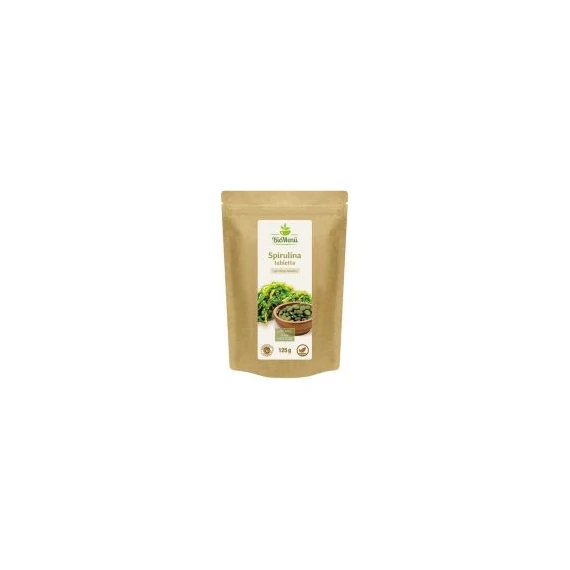 BioMenü BIO SPIRULINA ALGA tabletta 125 g