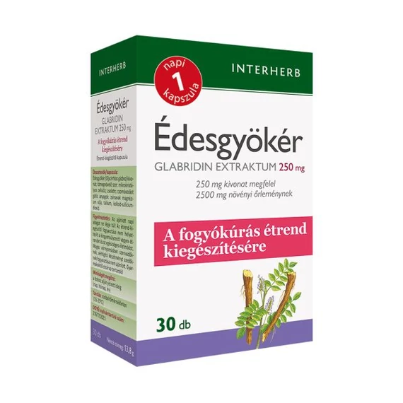Interherb NAPI1 Édesgyökér Extraktum 30 db