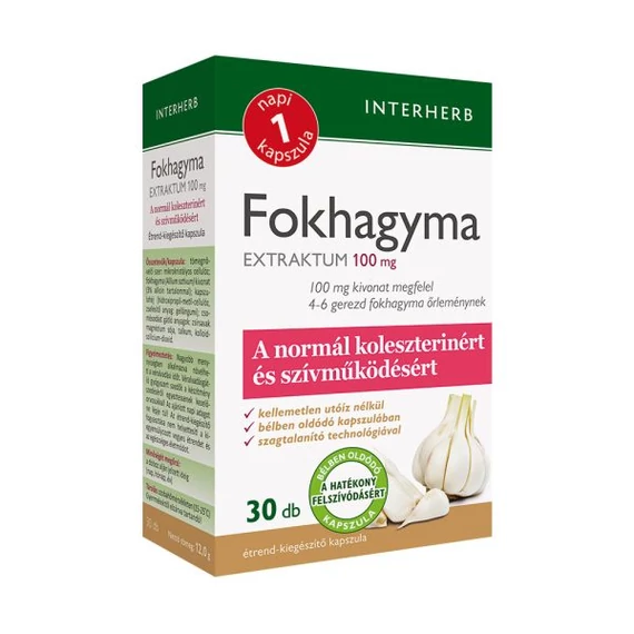 Interherb NAPI1 Fokhagyma Extraktum 30 db