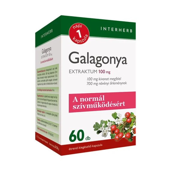 Interherb NAPI1 Galagonya Extraktum 60 db