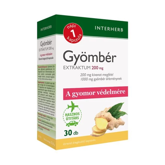 Interherb NAPI1 Gyömbér Extraktum 30 db