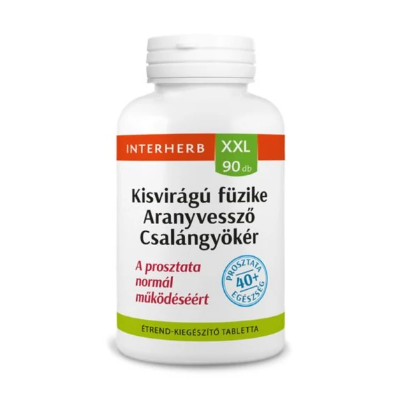 Interherb XXL 90 db Kisvirágú füzike&Aranyvessző&Csalángyökér kapszula