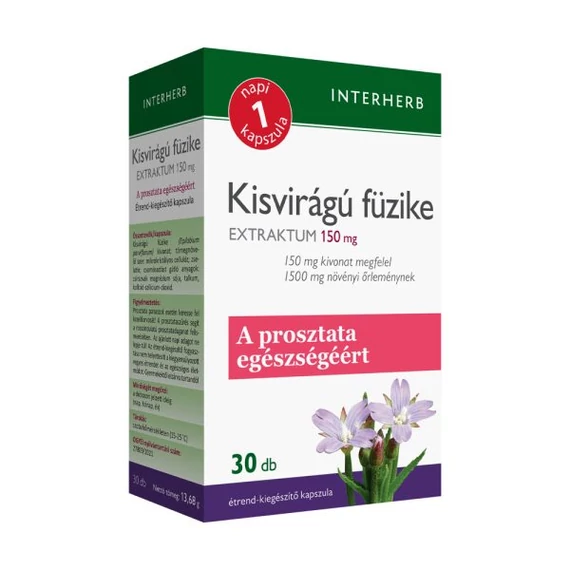 Interherb NAPI1 Kisvirágú füzike Extraktum 30 db