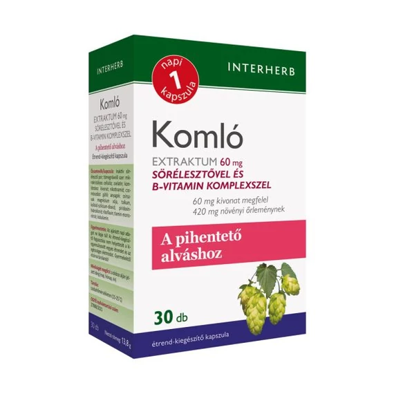 Interherb NAPI1 Komló Extraktum 60mg 30 db