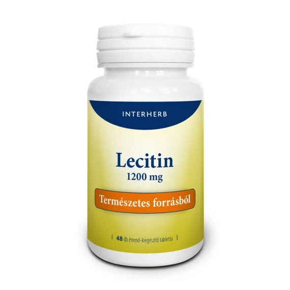 Interherb Lecitin 1200 mg lágyzselatin kapszula 48 db