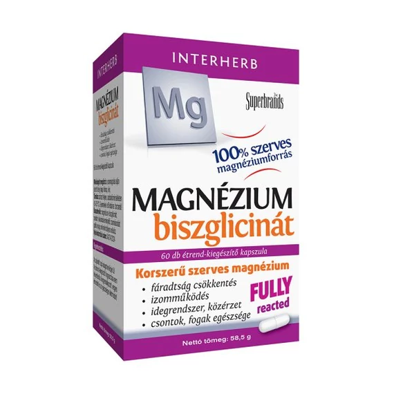 Interherb Magnézium-biszglicinát kapszula 60 db