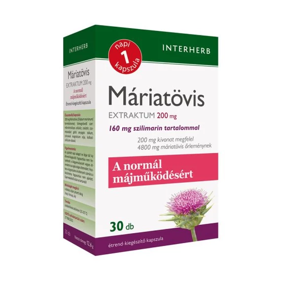 Interherb NAPI1 Máriatövis Extraktum 30 db