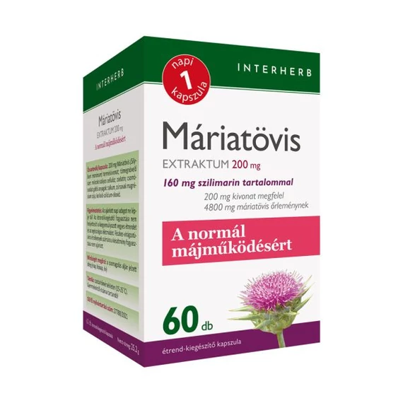 Interherb NAPI1 Máriatövis Extraktum 60 db