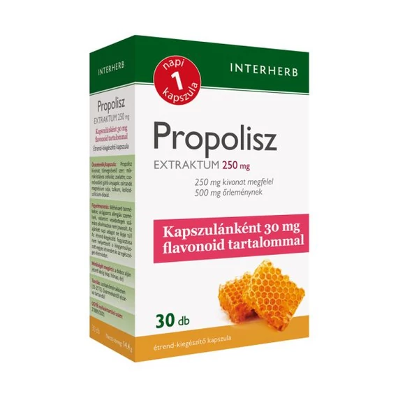 Interherb NAPI1 Propolisz Extraktum 250 mg 30 db
