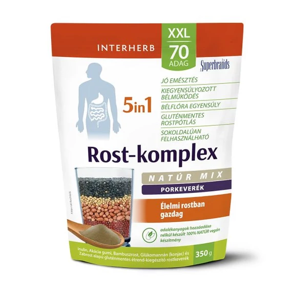 Interherb XXL 70 adag Rost-Komplex 5in1 porkeverék Natúr 350g