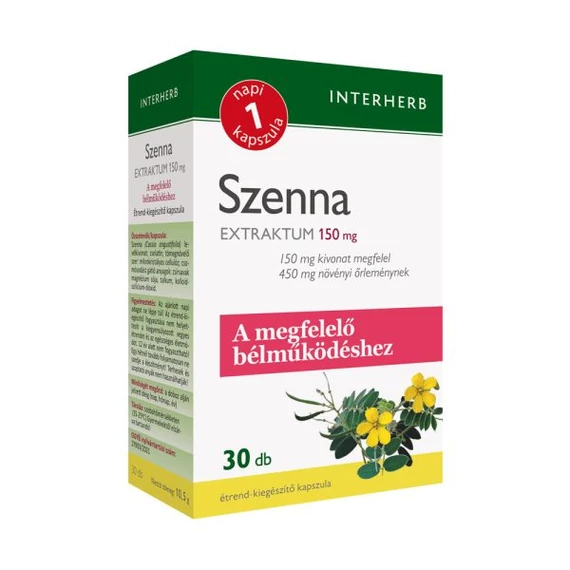 Interherb NAPI1 Szenna Extraktum 30 db