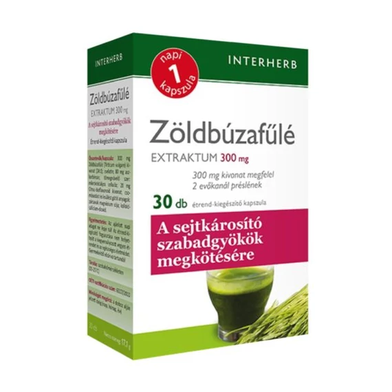 Interherb NAPI1 Zöldbúzafűlé Extraktum 30 db