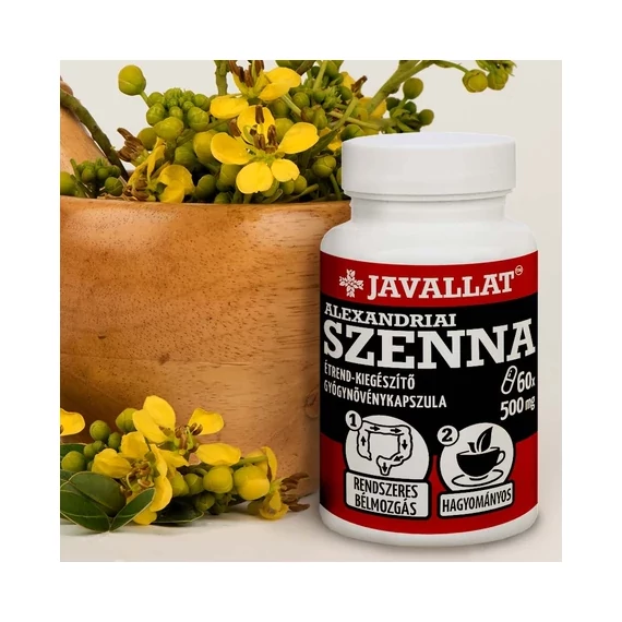 Alexandriai szenna kapszula 60db