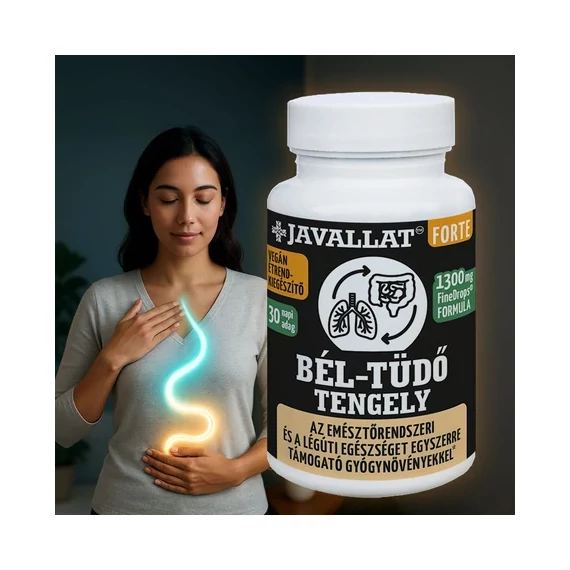 JAVALLAT® Forte Bél-tüdő tengely kapszula 60db