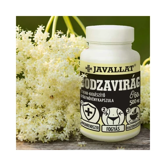 Bodzavirág kapszula 60db