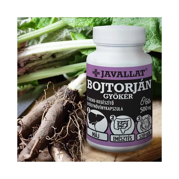 Bojtorjángyökér kapszula 60db