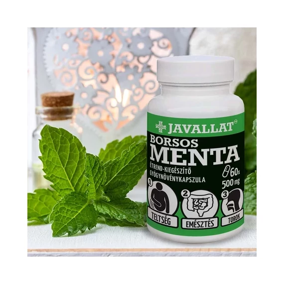 Borsos menta kapszula 60db