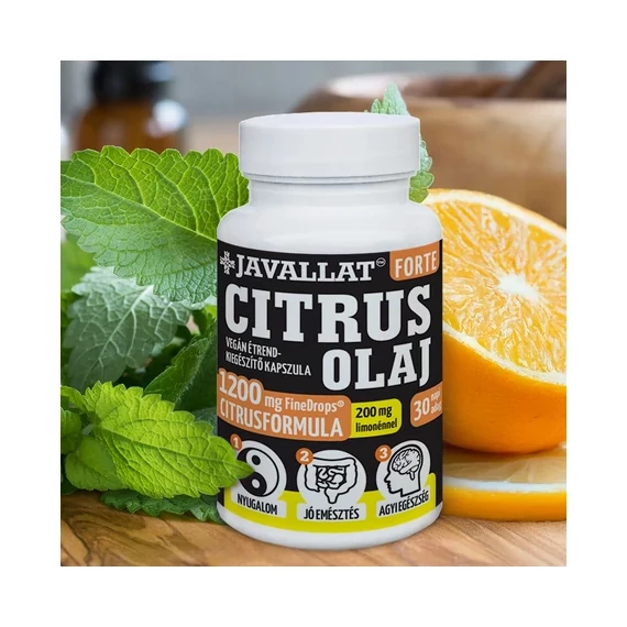 Javallat® Forte Citrus olaj kapszula 60db