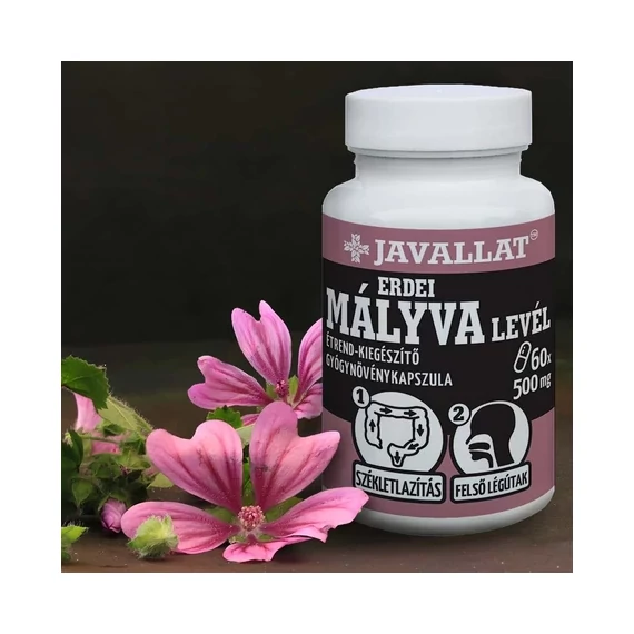 Erdei mályva levél kapszula 60db