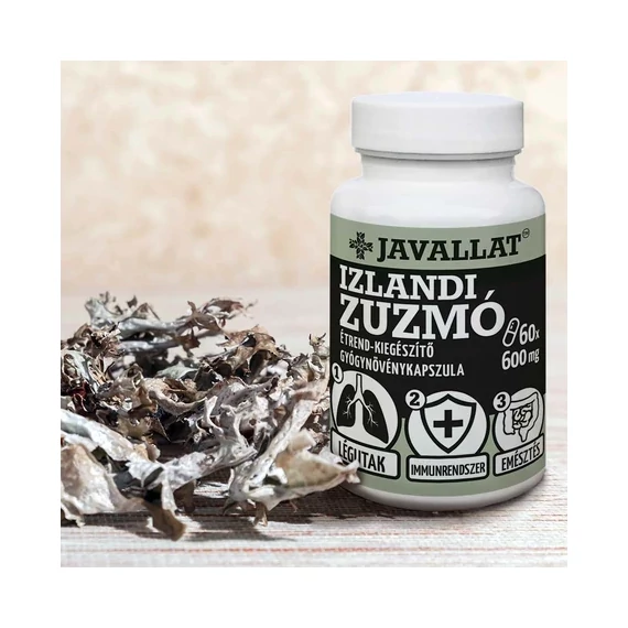 Izlandi zuzmó kapszula 60db