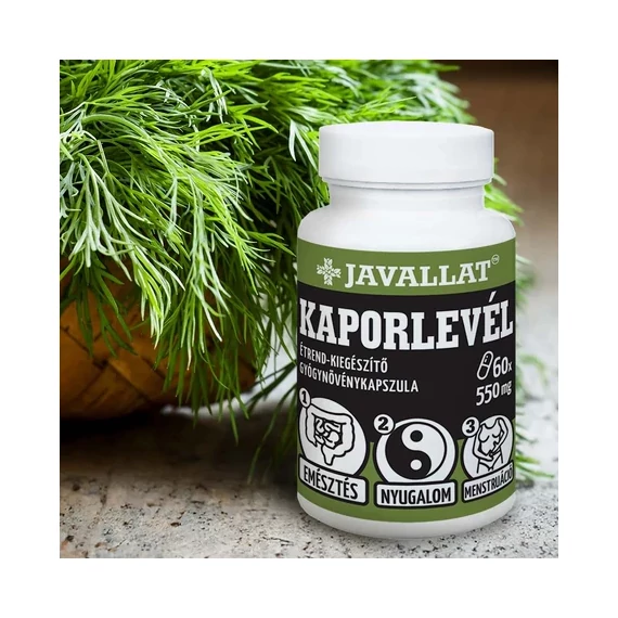 Kaporlevél kapszula 60db