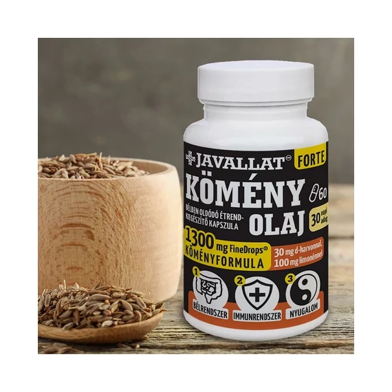 Javallat® Forte Kömény olaj kapszula 60db