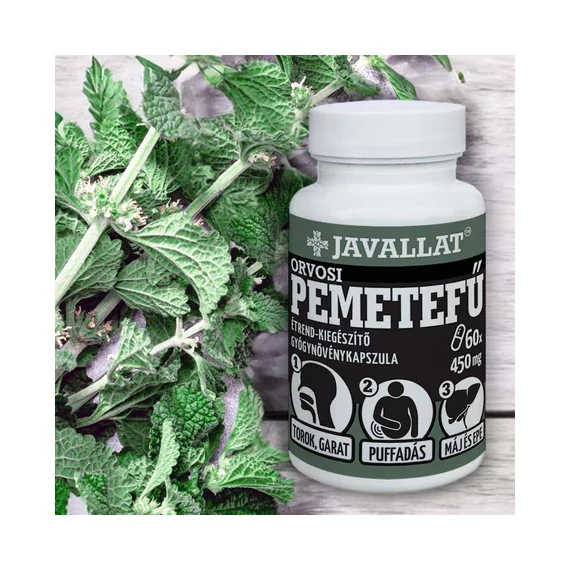 Orvosi pemetefű kapszula 60db