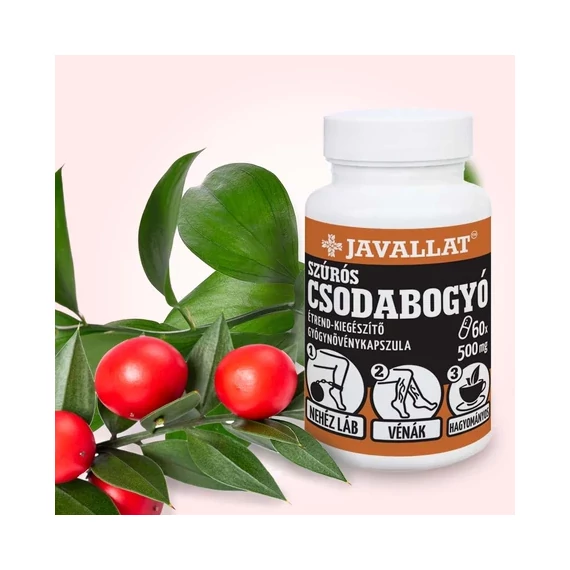 Szúrós csodabogyó kapszula 60db