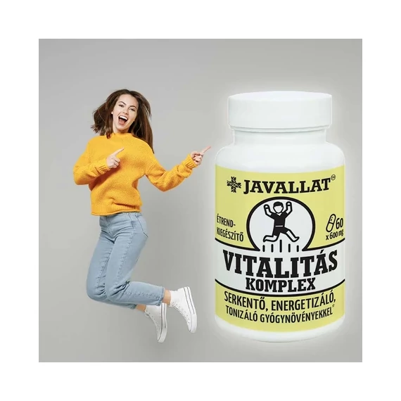 JAVALLAT® Vitalitás komplex kapszula 60db