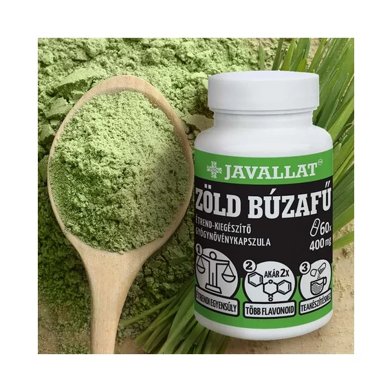 Zöld búzafű kapszula 60db