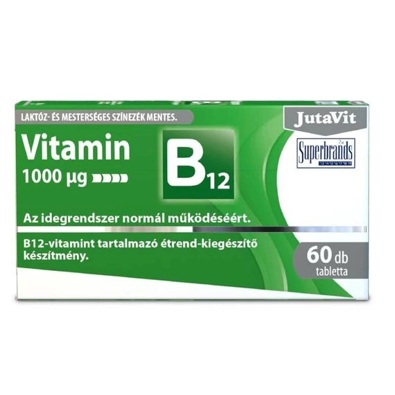 JutaVit B12-vitamin 1000µg 60db