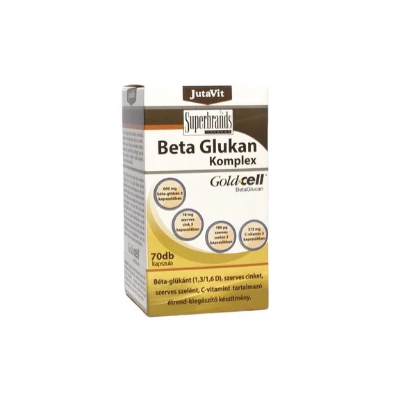 Jutavit Beta Glukan komplex kapszula 70db