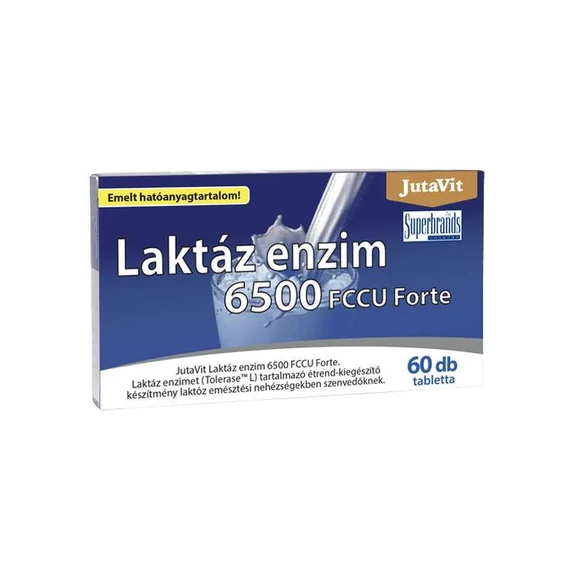 Jutavit Laktáz Enzim 6500 FCCU Forte tabletta 60db