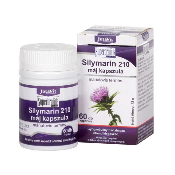 JutaVit Silymarin 210 máj kapszula 60db