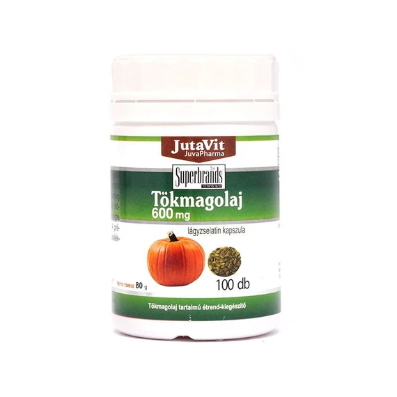 Jutavit Tökmagolaj 600mg 100db