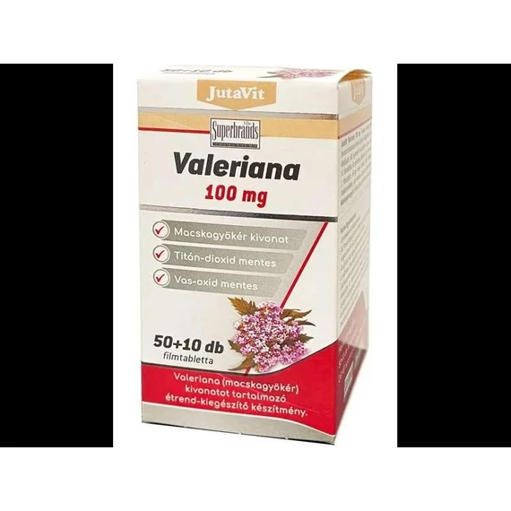 JutaVit Valeriana 100mg tabletta 50+10 db